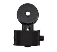 Adattatore universale per cellulare per telescopio e binocolo, adattatore per digiscoping per smartphone ad allineamento rapido con clip estensibile