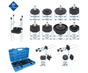 Adattatore Universale Per La Ventilazione Dei Freni, 20 Pezzi. Sfiato Freni