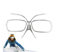 Adattatore universale per lenti per occhiali da sci con prescrizione di occhiali per sport sulla neve | Migliora la chiarezza visiva, anti -regolazione, installazione semplice, si adatta a diverse