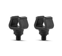 Adattatore universale per montaggio canna da pesca Costruzione in gomma nera resistente alle intemperie per supporto per asta per acque dolci all ' aperto