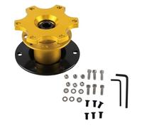 Adattatore universale per mozzo volante per auto, a sgancio rapido, adattatore per racing, Snap Off Boss Kit (oro)