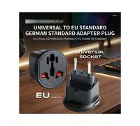 Adattatore Universale per Presa A Spina EU 16A, Adattatore da Viaggio per Convertire In Germania, Francia, Paesi Bassi, Unione Europea EU Plug
