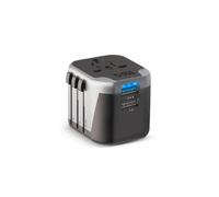 Adattatore universale per prese estere SBS 2 USB 2.1 A - nero TEADAPT2USBUNI