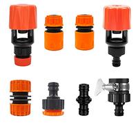 Adattatore universale per rubinetto da giardino per tubo da rubinetto da cucina e da giardino con connettore rapido per montaggio rapido, per rubinetto, per interni ed esterni, da giardino