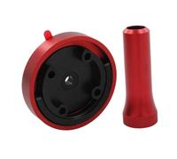 Adattatore universale per tappo del serbatoio Strumento completo per test di tenuta Kit di guarnizioni per tappo del carburante per rilevatore di perdite di macchine per il fumo automobilistiche(Red)