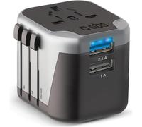 Adattatore universale SBS per prese estere 2 USB