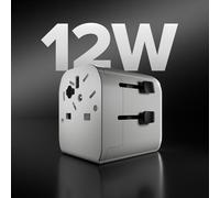 Adattatore universale SBS TEADAPTEUNND 2500W USB 2 porte