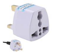 Adattatore Universale Uk - Convertitore Resistente, Caricatore Multifunzione | Adattatore Di Alimentazione per Regno Unito, Singapore, Campeggio, Viaggi, Hotel, Caffè, Abitazioni, Accessorio