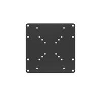 ADATTATORE UNIVERSALE VESA 50X50 A 200X200 SUPPORTO TV CARICO MAX 30 KG NERO