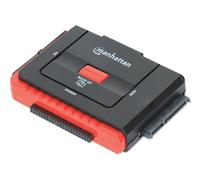 Manhattan 179195 replicatore di porte e docking station per laptop USB tipo A Nero