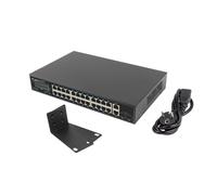 Adattatore USB 2.0 - LANBERG - RSGE-24P-2GE-2S-360 - 2 Porte - Fast Ethernet - Bianco