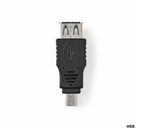 Adattatore USB 2.0 Mini 5 pin maschio-A femmina - 2 pezzi
