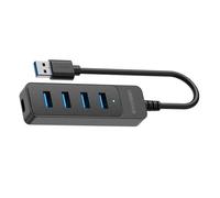 Adattatore USB 3.0 4 in 1 USB/tipo C da 5 Gbps per trasferimento dati ad alta velocità e connessione a più dispositivi