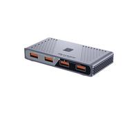Adattatore USB 3.0 4 Ingressi 4 Uscite, USB per PC e Laptop per Stampante, Tastiera, Mouse, Condivisione Unità USB e Controller.
