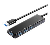 Adattatore USB 3.0 ad alta velocità 4 porte splitter porta di alimentazione TypeC per console portatili tastiere stampante Ampiamente usato Espansore multiporta USB per stampante