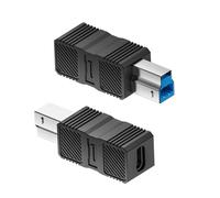 Adattatore USB 3.0 - Adattatore di estensione dati da USB a B 3.0, convertitore plug and play ad alta velocità per laptop, tablet, docking station host computer