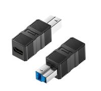 Adattatore USB 3.0 - Convertitore USB a B 3.0 con Connettore - Cavo Trasferimento Dati Ad Alta Velocità Plug and Play per Computer Portatile Tablet Stazione Docking Host