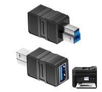 Adattatore USB 3.0 | Convertitore USB a B 3.0 con Connettore - Connettore Plug and Play con Trasferimento Dati ad Alta Velocità per Scanner, Docking Station, Hub e Computer