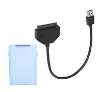Adattatore USB 3.0 da 2,5 Pollici Interfaccia 7-15 Mm 2,5 Pollici Accelerazione UASP Fino a 6 Gbps Portatile e Altamente Compatibile (Blu)