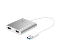 Adattatore USB 3.0 doppio HDMI per monitor multipli j5create JUA365