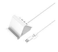 Adattatore USB 3.0 e tipo C con 3 porte USB e supporto per telefono di tipo C velocità 5Gbps per laptop e desktop adattatore