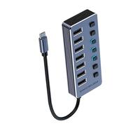 Adattatore USB 3.0 multi porta con 4/7/10 porte 5Gbps DC2V per trasferimento dati veloce e ricarica del dispositivo Adattatore USB per console di gioco