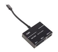 Adattatore USB 3.0 per computer con lettore di schede ad alta velocità da tipo C a XQD/SD
