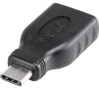 Adattatore USB 3.0 Renkforce 1x Spina USB-C - 1x Presa USB 3.0 A con funzione OTG contatti a spina dorati (RF-3385702)