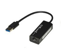 LKMG02 ADATTATORE DIGITUS DA USB 3.0 "A" MASCHIO A RETE GIGABIT ETHERNET RJ45 8