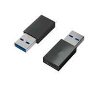 Adattatore - USB 3.0 tipo A maschio a Type-C femmina, compatibile, ad alta velocità, ideale per trasferimento dati e ricarica di dispositivi.
