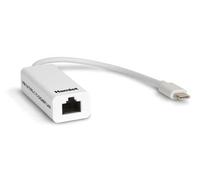 Hamlet Adattatore USB 3.0 Type-C HNU3GIGATC – Ethernet Gigabit 1000 Mbps Bianco