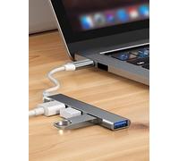 Adattatore USB 3.1 OTG multi splitter tipo C HUB 3.0 a 4 porte per Xiaomi Lenovo MacBook 13 15 Air Pro Accessori per computer PC