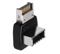 Adattatore USB 3.1 Tipo E Adattatore 90 Gradi USB Tipo E Scheda Madre Computer Adattatore di Connessione Interna 3.1/10G 3.2/20G 90 Gradi USB Tipo E