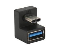 Adattatore USB 3.1 Type-A maschio-femmina compatto con orientamento verso l'alto, piccolo e portatile per un'esperienza plug and play immediata con