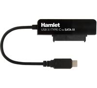 Hamlet Adattatore XADTC-SATA USB 3.1 Type-C per SATA III Box