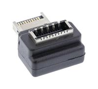 Adattatore USB 3.2 interno - spina USB-E sul pannello anteriore alla presa USB-E 90 NEW