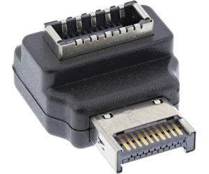 Adattatore USB 3.2 interno - spina USB-E sul pannello anteriore alla presa USB-E 90 NEW