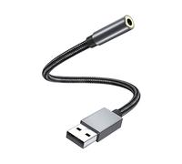 ADATTATORE USB 3.5 - AUX INF a 3,5 mm (femmina).