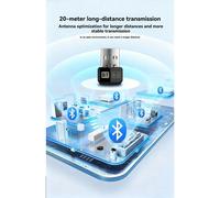 Adattatore USB 6.0 per PC Trasmettitore Ricevitore LMP14 per Tastiera, Mouse, Cuffie e Computer Desktop