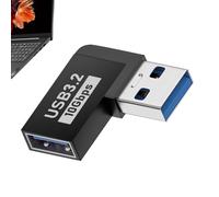 Adattatore USB a 90 gradi - Adattatore USB ad angolo retto, Adattatore connettore USB a 90 gradi | Adattatore USB a maschio a USB a maschio a femmina, connettore extender USB, adattatore connettore