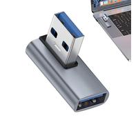 Adattatore USB a 90 gradi - Adattatore USB ad angolo retto, Adattatore connettore USB a 90 gradi | Adattatore USB a maschio a USB a maschio a femmina, connettore extender USB, adattatore connettore