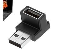 Adattatore USB a 90 gradi - Adattatore USB ad angolo retto, Adattatore connettore USB a 90 gradi | Adattatore USB a maschio a USB a maschio a femmina, connettore extender USB, adattatore connettore
