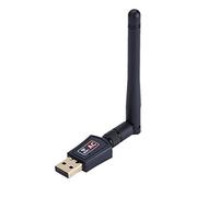 Adattatore USB a Doppia Banda 5G con Antenna Esterna 600Mbps Adattatore USB Scheda di Rete per PC e Laptop Supporto IEEE 802.11ac Connessione Ultra Veloce per Streaming Video Gaming Online Navigazi