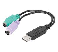 Adattatore USB a doppio PS/2