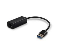 Adattatore USB-A maschio / RJ45 femmina - Nero
