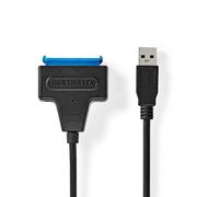 Adattatore USB-A Nedis CCGB75100BK05 SATA 22-Pin 0,3 m Nero Plug&Play
