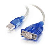 Adattatore USB a Serie DB9 C2G 0,45 m Blu