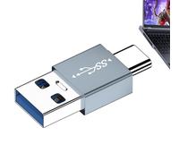 Adattatore USB a USB C - Convertitore Plug And Play Per Tipo C,Trasferimento Dati Ad Alta Velocità 10Gbps Portatile Per Telefoni Laptop Console Di Gioco Memorie