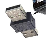 Adattatore USB - Accoppiamento convertitore USB 2.0 Af Am, estensione del cavo di ricarica diritta, design compatto e robusto | Connessione affidabile con trasmissione dati stabile per computer bur