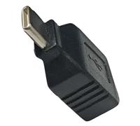 Adattatore USB - Accoppiamento dritto maschio a USB femmina, design compatto e robusto, Plug and Play | Facile da usare con connessione affidabile per telefono cellulare, notebook, computer, aut